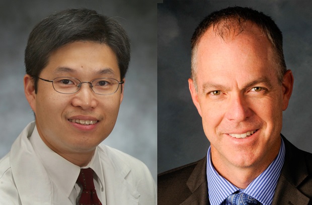 Headshots of Drs. William Szeto and Jacob Gutsche of Penn Medicine