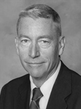 headshot of Clyde F. Barker, MD