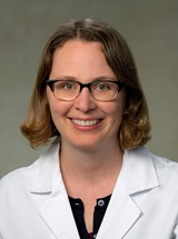 headshot of Sara Ann Van Calcar, MD