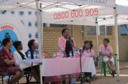 Dr. Yehoda Martei advocating for breast cancer patients in Botswana