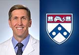 headshot of T. David Tarity and the Penn Med Physician Blog logo