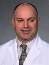 headshot of Dimitrios Barmpouletos, MD