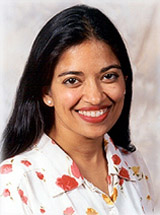 headshot of Indira Gurubhagavatula, MD, MPH