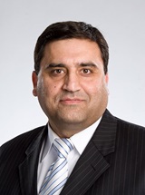 headshot of Ahmed A. Mirza, MD