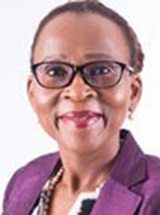 headshot of Oatlhokwa Nkomazana, MBChB