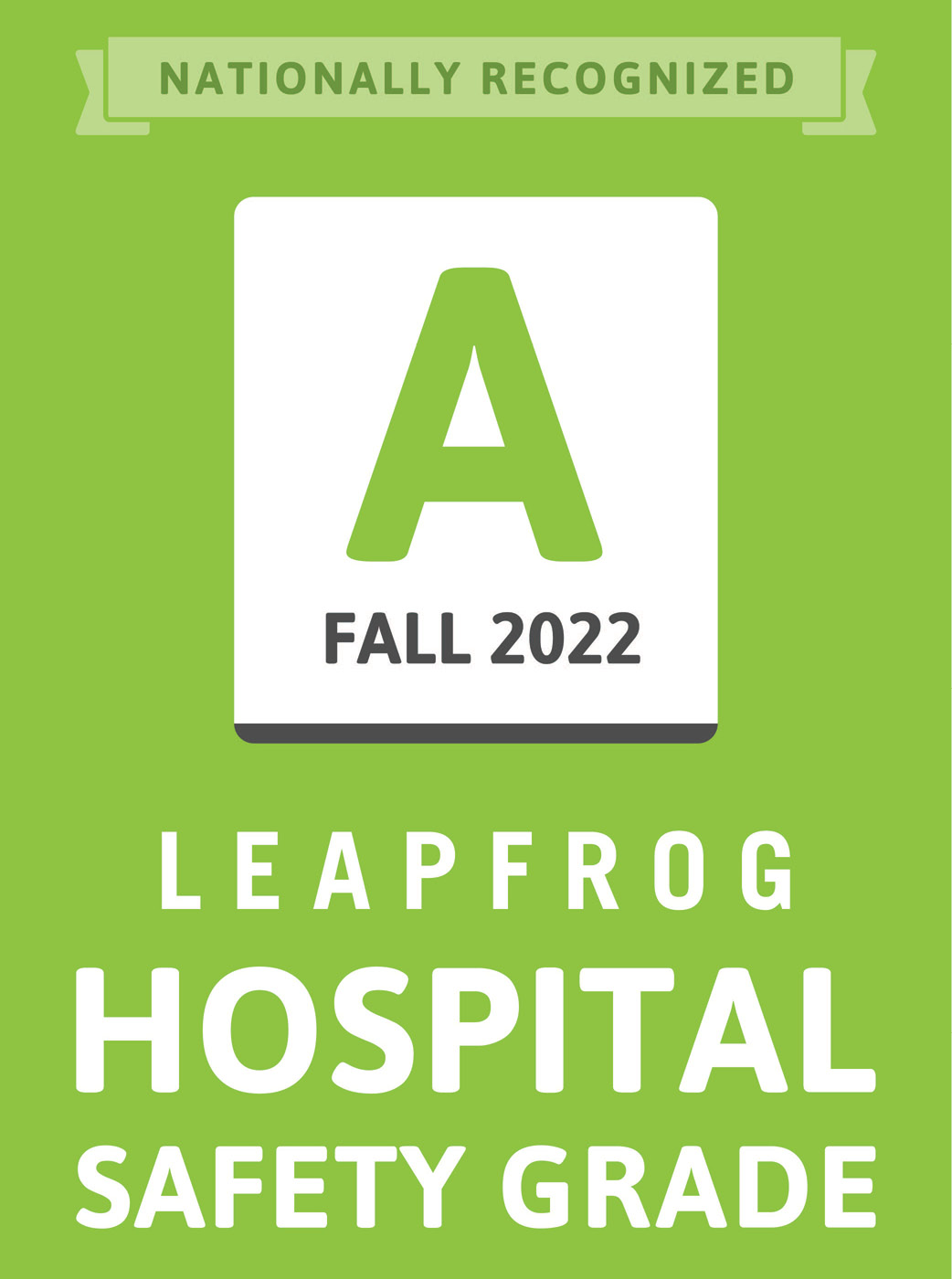 Princeton Medical Center Earned an A in the Fall 2022 Leapfrog Hospital Safety Grades.